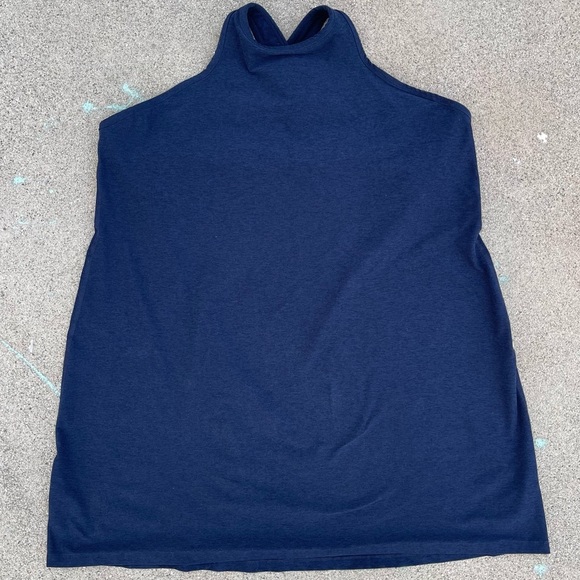BEYOND YOGA Under Lock & Key Racerback Dress Nocturnal Navy SIZE 4X preloved - Picture 3 of 10